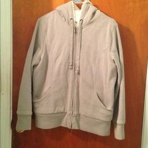 Fur lined old navy hoodie